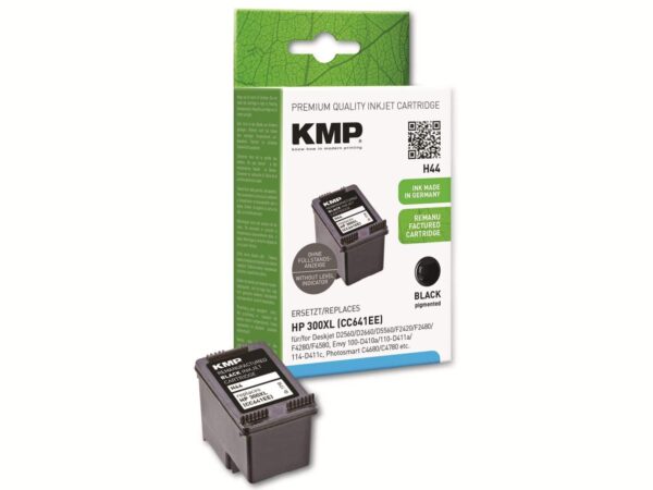 KMP Tintenpatrone kompatibel für HP 300XL (CC641EE)