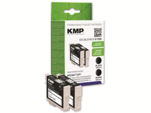 KMP Tintenpatronen-Set kompatibel für Epson 2x T1291