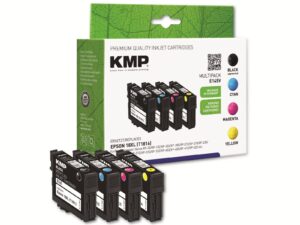 KMP Tintenpatronen-Set kompatibel für Epson 18XL (T1816)