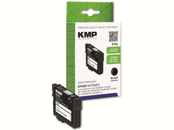 KMP Tintenpatrone kompatibel für Epson 16 (T1621)