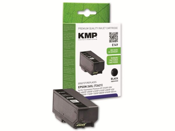 KMP Tintenpatrone kompatibel für Epson 26XL (T2621)