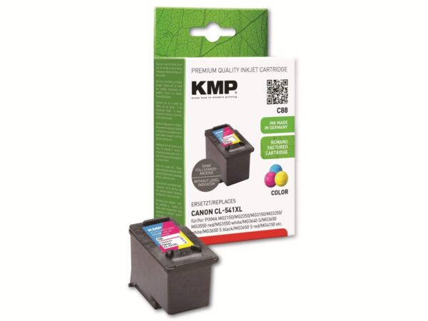 KMP Tintenpatrone kompatibel für Canon CL-541XL