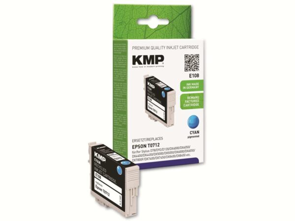 KMP Tintenpatrone kompatibel für Epson T0712