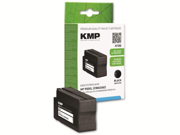 KMP Tintenpatrone kompatibel für HP 950XL (CN045AE)