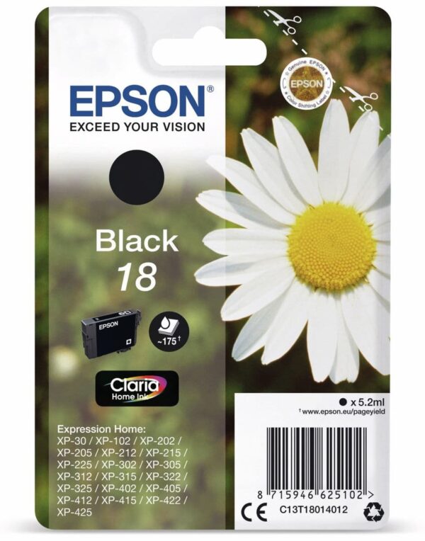 Epson Tintenpatrone 18