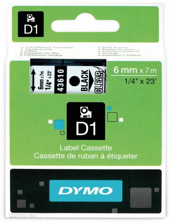 Dymo Beschriftungsband D1 für LabelManager