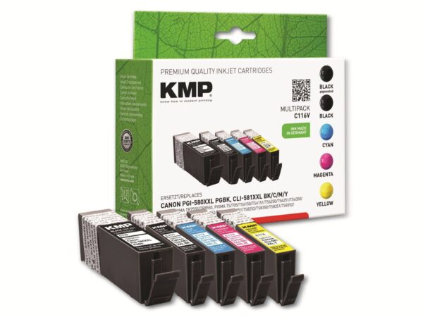 KMP Tintenmultipack C116V