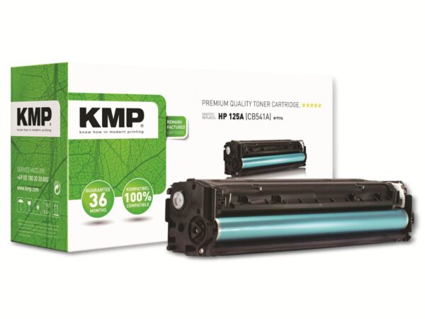 KMP Toner kompatibel für HP 125A (CB541A)