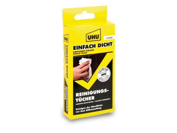 UHU Reinigungstücher EINFACH DICHT