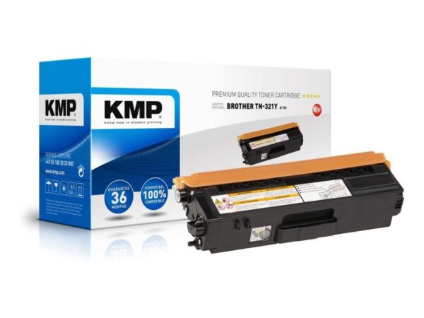 KMP Toner kompatibel für Brother TN-321Y