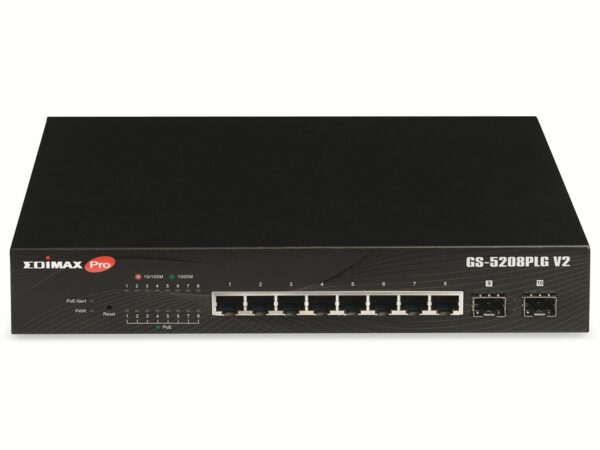 Edimax Gigabit-Switch GS-5208PLG V2