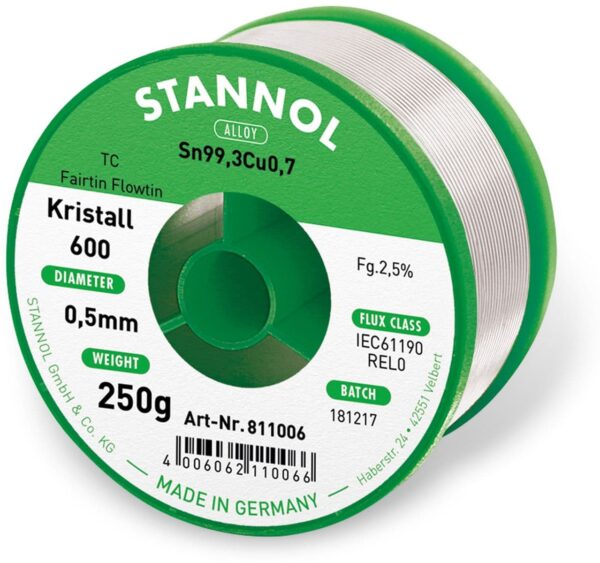 STANNOL Lötzinn Kristall 600 TC