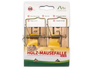 Gardigo Holz-Mausefalle