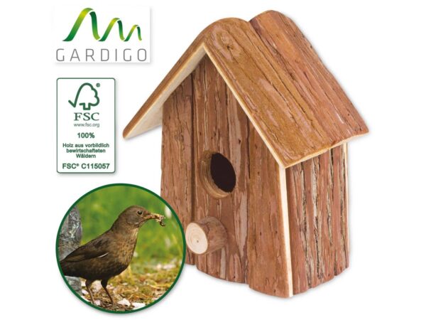 Gardigo Vogelhaus Natur